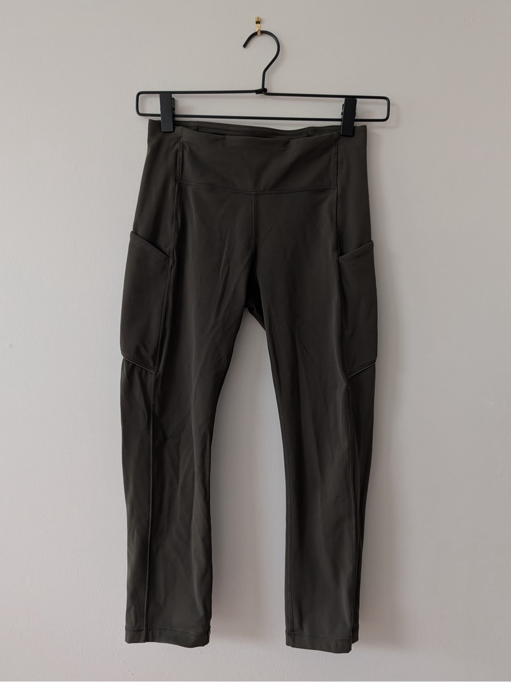 lululemon athletica Olive Green High-Rise Pocket Leggings